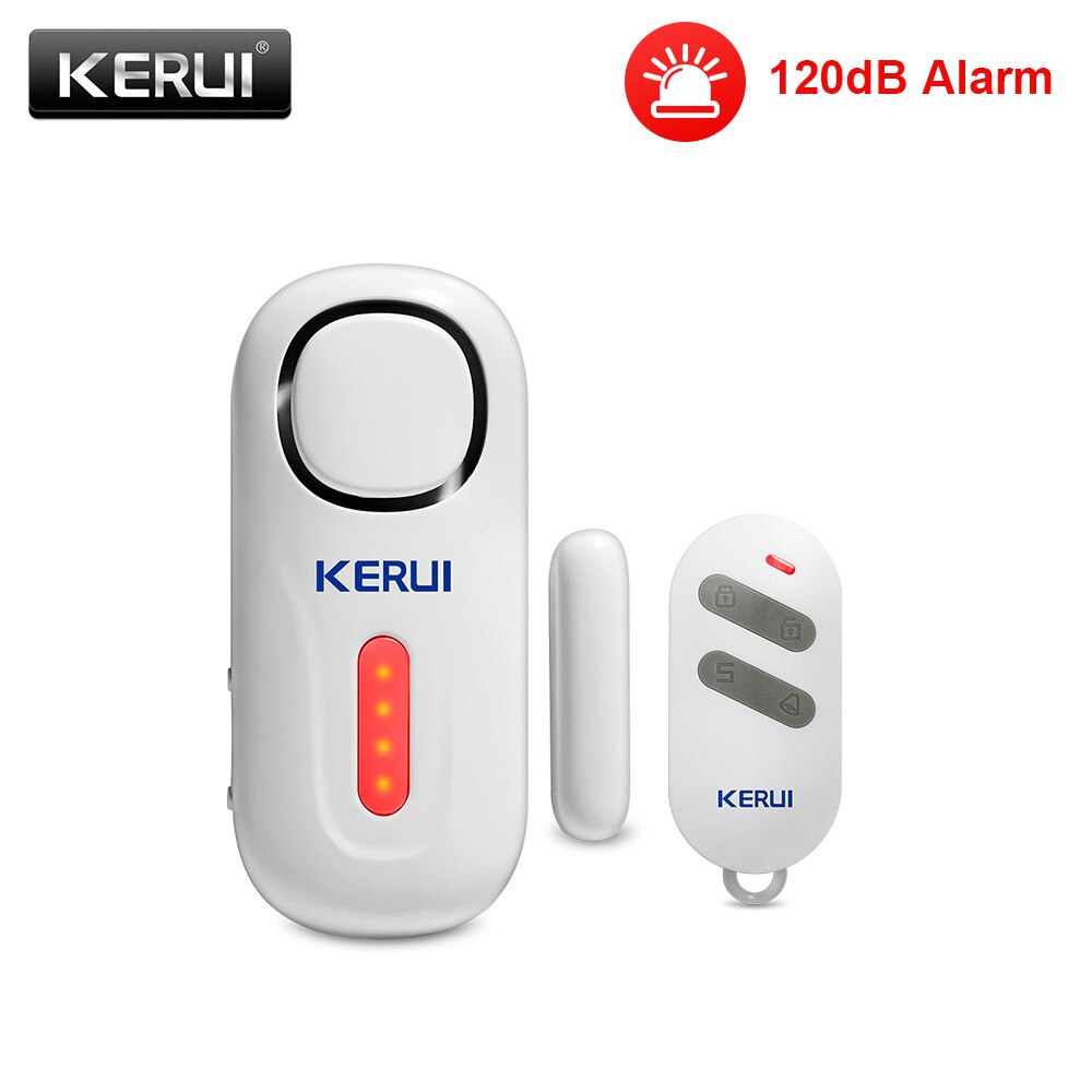 KERUI 120DB Wireless Door/Wind - Home Security Beams recension och pris