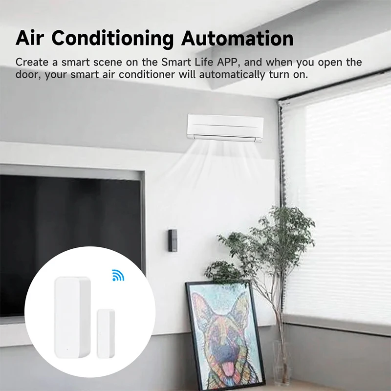 Tuya WiFi Smart Door Sensor Do - Home Security Equipment recension och pris