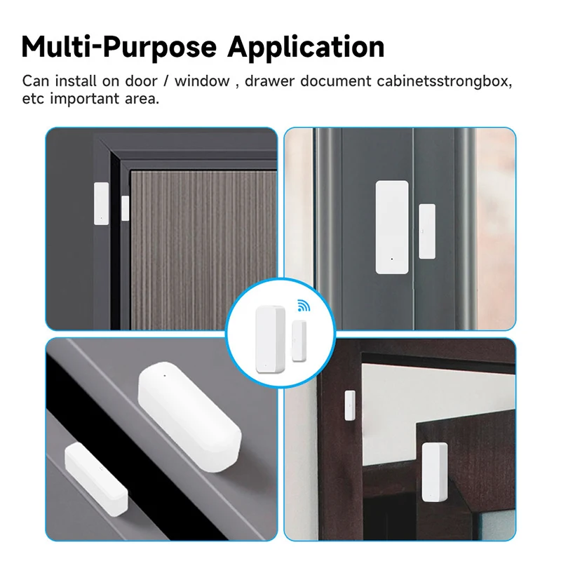 Tuya WiFi Smart Door Sensor Do - Home Security Equipment recension och pris