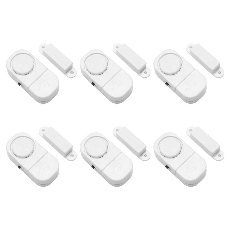 6Sets/Pack Door Window Alarm W - Home Security Diy recension och pris