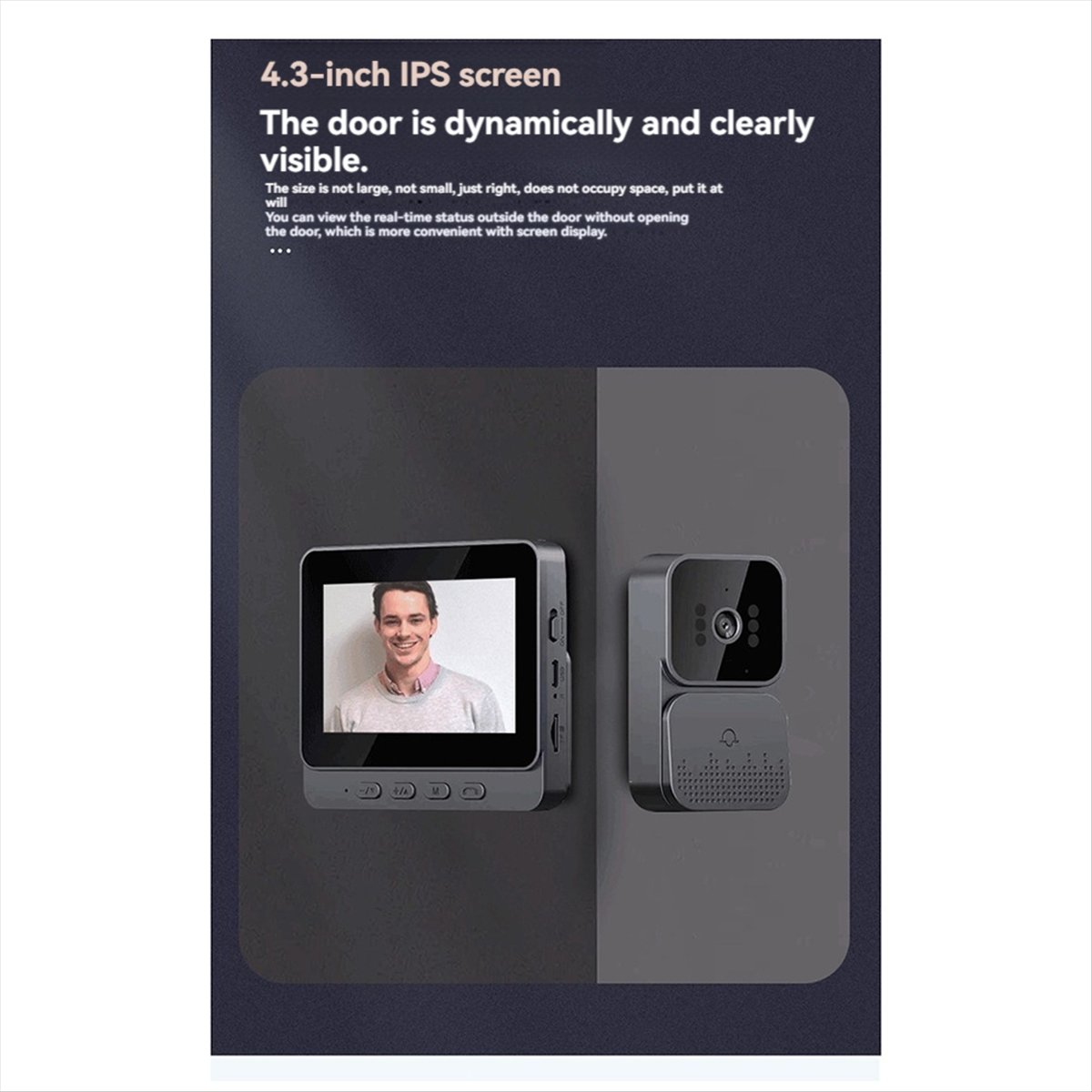 AU47-Doorbell Video Intercom C - Home Security Wireless Cameras recension och pris