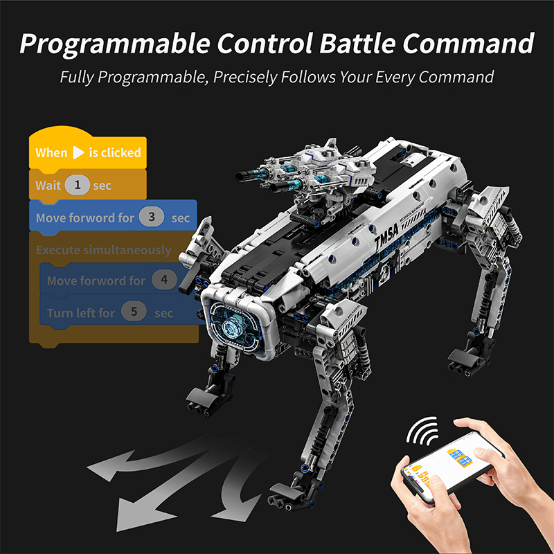 Technical STEM Programming Rob - Home Security Robot Dog recension och pris
